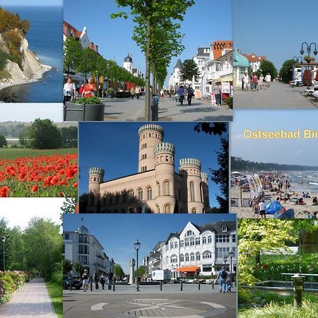 2-Zimmer Ferienwohnung Im Zentrum Von Binz Exteriör bild