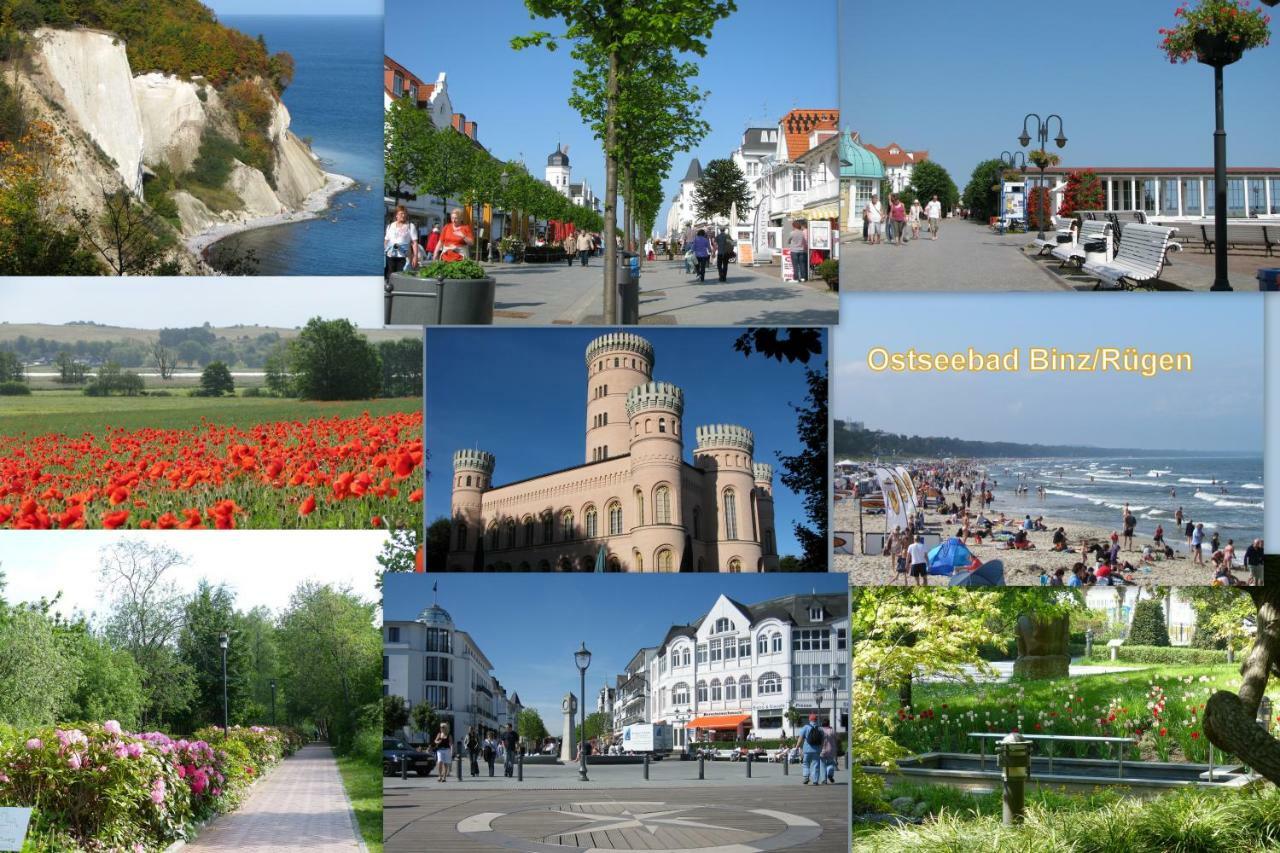 2-Zimmer Ferienwohnung Im Zentrum Von Binz Exteriör bild